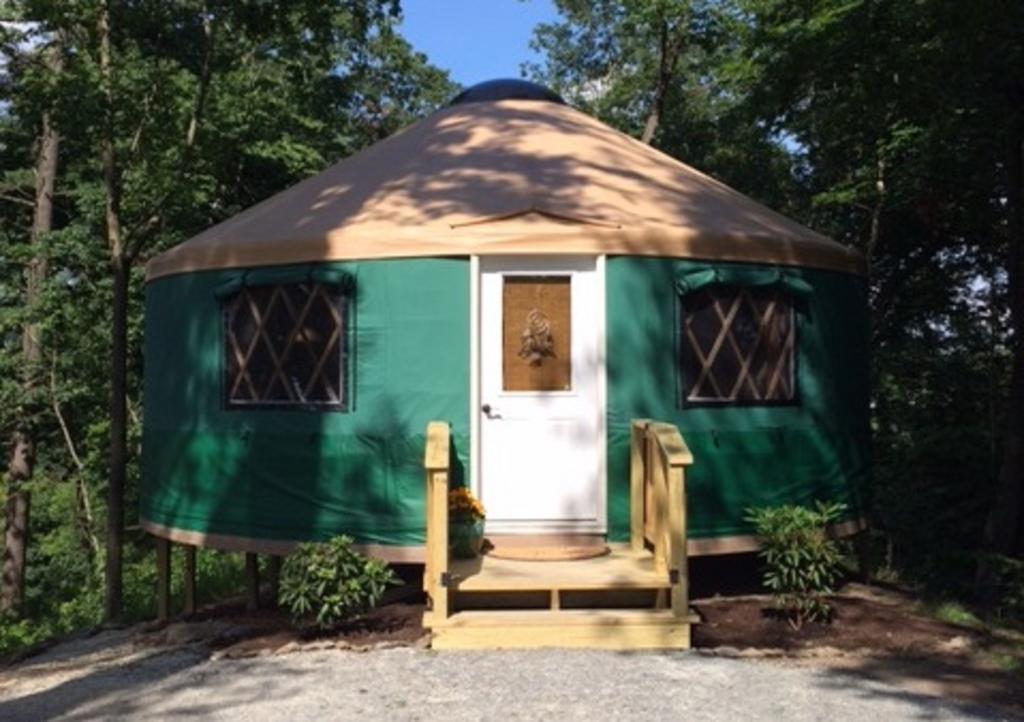 Circle M Camping Resort 16 Ft. Yurt 1 Lancaster Zewnętrze zdjęcie